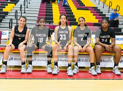 Thumbnail 2 in Mountain Pointe vs. Hamilton (Hoophall West Tournament) photogallery.