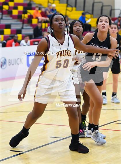 Thumbnail 3 in Mountain Pointe vs. Hamilton (Hoophall West Tournament) photogallery.