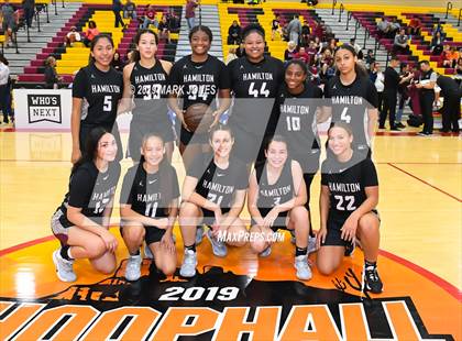 Thumbnail 3 in Mountain Pointe vs. Hamilton (Hoophall West Tournament) photogallery.