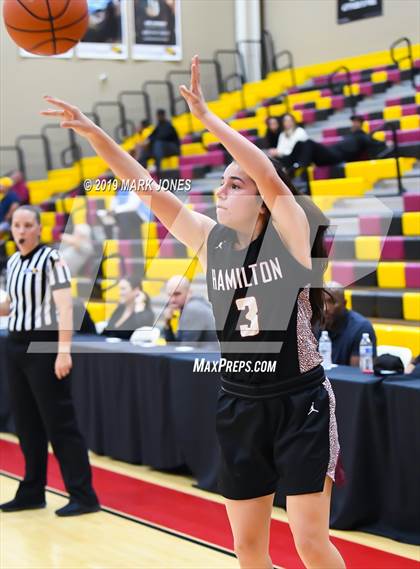 Thumbnail 3 in Mountain Pointe vs. Hamilton (Hoophall West Tournament) photogallery.