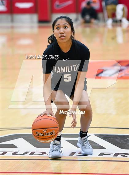 Thumbnail 2 in Mountain Pointe vs. Hamilton (Hoophall West Tournament) photogallery.