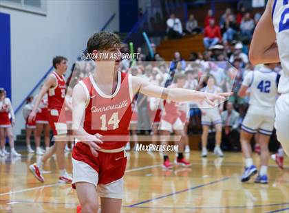 Thumbnail 3 in Connersville vs Batesville (IHSAA 3A Section 29 Semifinal) photogallery.