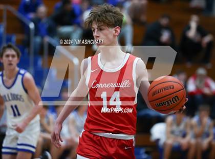 Thumbnail 3 in Connersville vs Batesville (IHSAA 3A Section 29 Semifinal) photogallery.