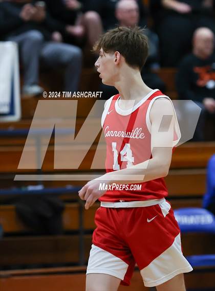 Thumbnail 1 in Connersville vs Batesville (IHSAA 3A Section 29 Semifinal) photogallery.