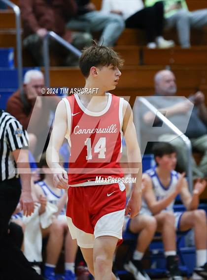 Thumbnail 3 in Connersville vs Batesville (IHSAA 3A Section 29 Semifinal) photogallery.