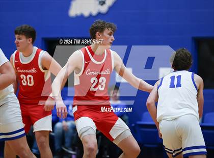 Thumbnail 2 in Connersville vs Batesville (IHSAA 3A Section 29 Semifinal) photogallery.