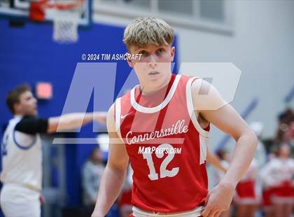 Thumbnail 2 in Connersville vs Batesville (IHSAA 3A Section 29 Semifinal) photogallery.