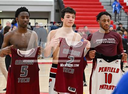 Thumbnail 1 in Edison Tech @ Penfield (NYSPHSAA Section V Class AA Round 1) photogallery.