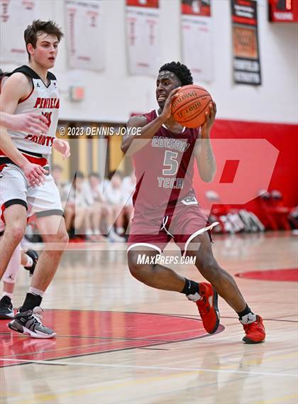 Thumbnail 3 in Edison Tech @ Penfield (NYSPHSAA Section V Class AA Round 1) photogallery.