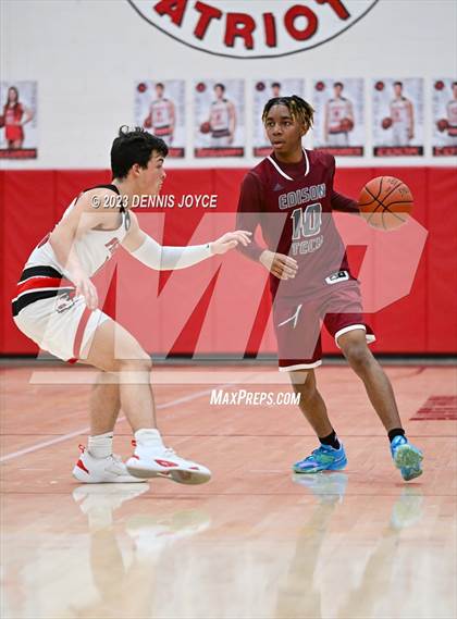Thumbnail 3 in Edison Tech @ Penfield (NYSPHSAA Section V Class AA Round 1) photogallery.