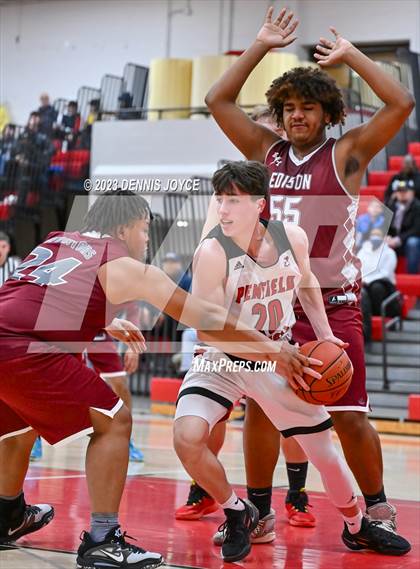 Thumbnail 2 in Edison Tech @ Penfield (NYSPHSAA Section V Class AA Round 1) photogallery.