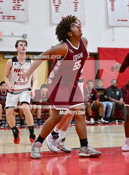 Thumbnail 2 in Edison Tech @ Penfield (NYSPHSAA Section V Class AA Round 1) photogallery.