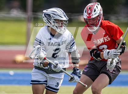 Thumbnail 2 in Natick @ St. John's Prep (MIAA Division 1 Round of 16) photogallery.