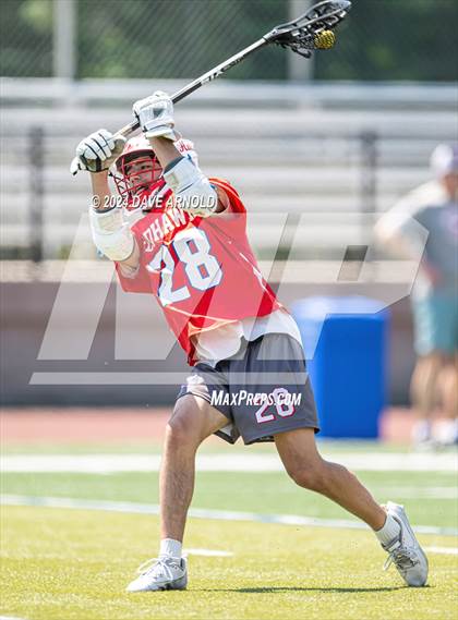 Thumbnail 2 in Natick @ St. John's Prep (MIAA Division 1 Round of 16) photogallery.