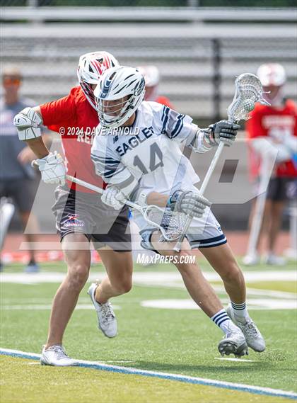Thumbnail 2 in Natick @ St. John's Prep (MIAA Division 1 Round of 16) photogallery.