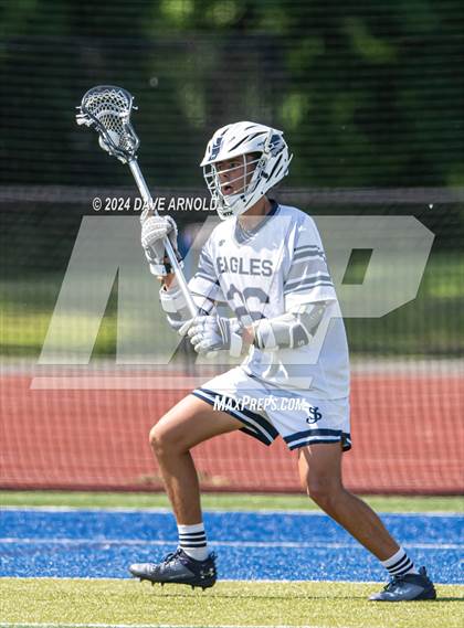 Thumbnail 2 in Natick @ St. John's Prep (MIAA Division 1 Round of 16) photogallery.