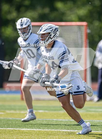 Thumbnail 3 in Natick @ St. John's Prep (MIAA Division 1 Round of 16) photogallery.