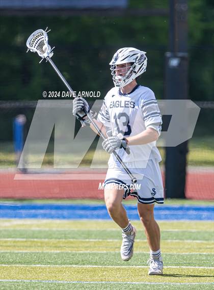 Thumbnail 3 in Natick @ St. John's Prep (MIAA Division 1 Round of 16) photogallery.