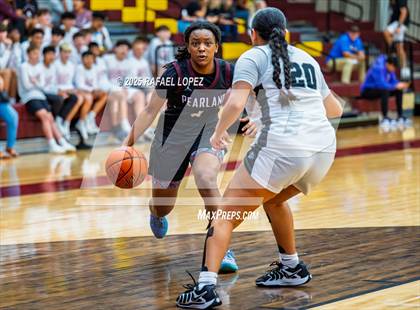 Thumbnail 1 in Clark vs. Pearland (McDonald's Texas Invitational) photogallery.