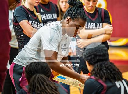 Thumbnail 2 in Clark vs. Pearland (McDonald's Texas Invitational) photogallery.