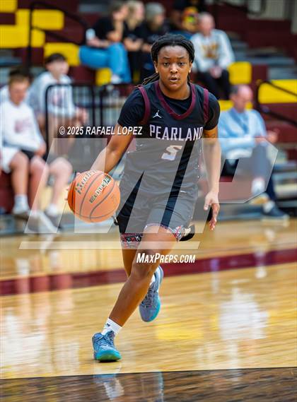 Thumbnail 3 in Clark vs. Pearland (McDonald's Texas Invitational) photogallery.