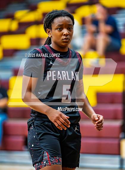 Thumbnail 3 in Clark vs. Pearland (McDonald's Texas Invitational) photogallery.