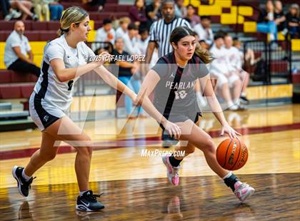 Thumbnail 3 in Clark vs. Pearland (McDonald's Texas Invitational) photogallery.