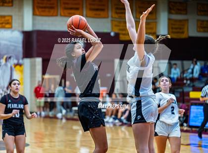 Thumbnail 1 in Clark vs. Pearland (McDonald's Texas Invitational) photogallery.