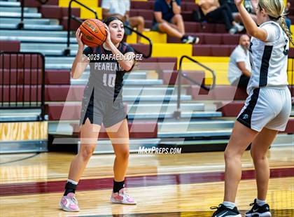 Thumbnail 1 in Clark vs. Pearland (McDonald's Texas Invitational) photogallery.