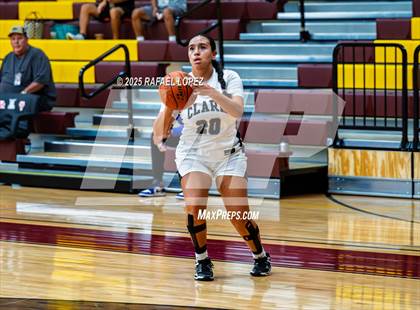 Thumbnail 1 in Clark vs. Pearland (McDonald's Texas Invitational) photogallery.