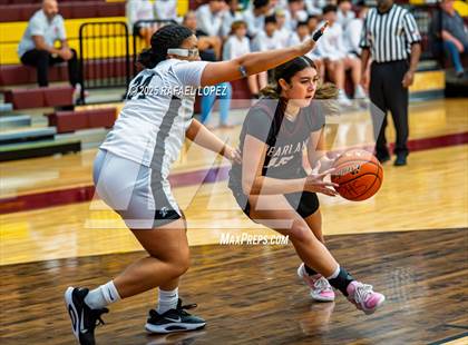 Thumbnail 3 in Clark vs. Pearland (McDonald's Texas Invitational) photogallery.