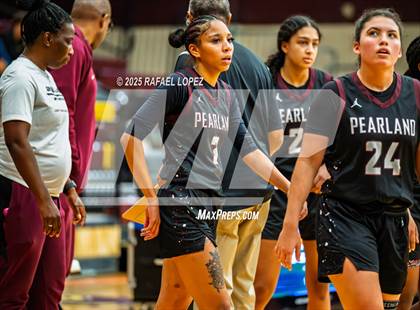 Thumbnail 1 in Clark vs. Pearland (McDonald's Texas Invitational) photogallery.