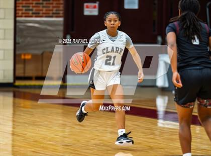 Thumbnail 2 in Clark vs. Pearland (McDonald's Texas Invitational) photogallery.