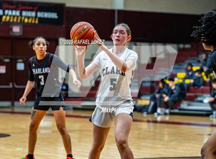 Thumbnail 1 in Clark vs. Pearland (McDonald's Texas Invitational) photogallery.