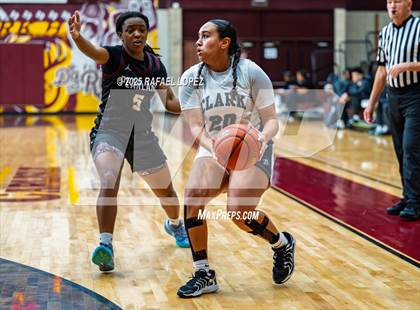 Thumbnail 3 in Clark vs. Pearland (McDonald's Texas Invitational) photogallery.