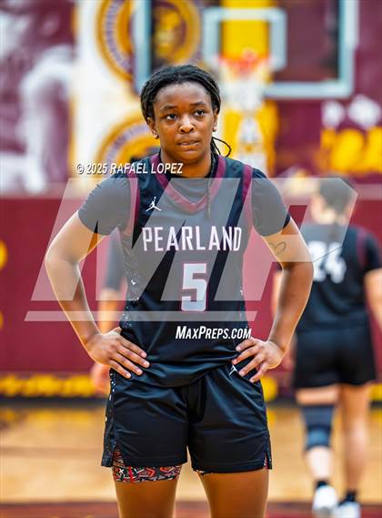 Thumbnail 2 in Clark vs. Pearland (McDonald's Texas Invitational) photogallery.