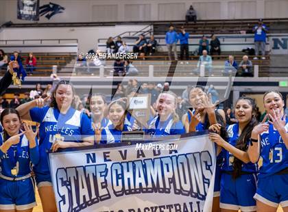 Thumbnail 3 in Needles vs. North Tahoe (NIAA 2A State Championship) photogallery.