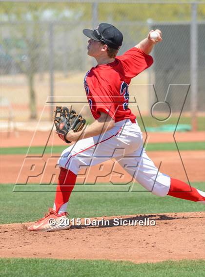 Thumbnail 2 in Bagdad vs. Chandler Prep (AIA D4 Round 2 Playoff) photogallery.