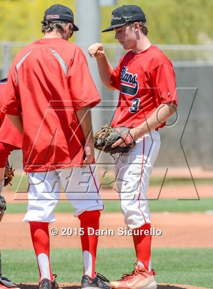 Thumbnail 2 in Bagdad vs. Chandler Prep (AIA D4 Round 2 Playoff) photogallery.