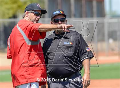 Thumbnail 2 in Bagdad vs. Chandler Prep (AIA D4 Round 2 Playoff) photogallery.