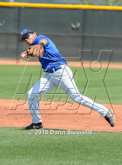 Thumbnail 2 in Bagdad vs. Chandler Prep (AIA D4 Round 2 Playoff) photogallery.