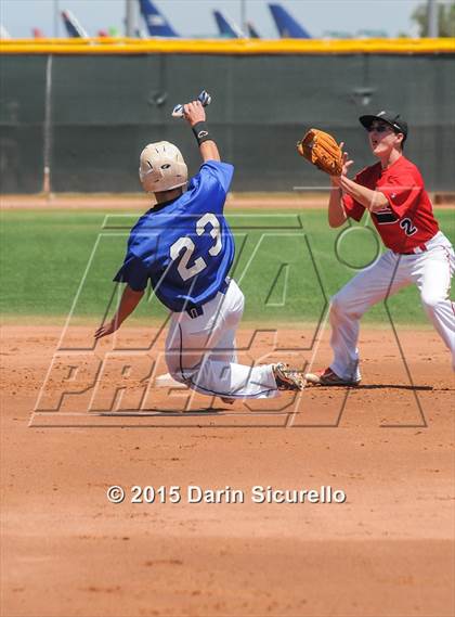 Thumbnail 2 in Bagdad vs. Chandler Prep (AIA D4 Round 2 Playoff) photogallery.