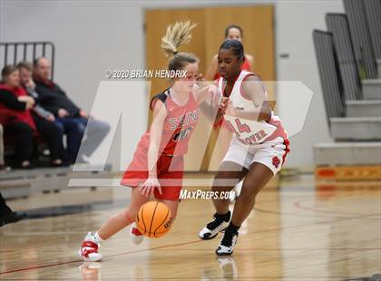 Thumbnail 1 in Newton-Conover vs. St. Stephens (Dick's Sporting Goods Classic) photogallery.
