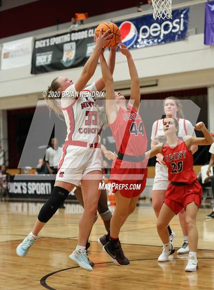 Thumbnail 2 in Newton-Conover vs. St. Stephens (Dick's Sporting Goods Classic) photogallery.