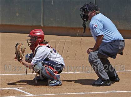 Thumbnail 3 in Rosamond vs. Hesperia Christian (CIF SS D7 Final) photogallery.