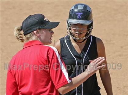 Thumbnail 2 in Rosamond vs. Hesperia Christian (CIF SS D7 Final) photogallery.