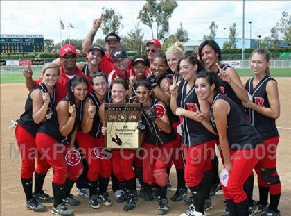 Thumbnail 3 in Rosamond vs. Hesperia Christian (CIF SS D7 Final) photogallery.