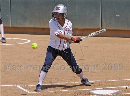 Thumbnail 1 in Rosamond vs. Hesperia Christian (CIF SS D7 Final) photogallery.