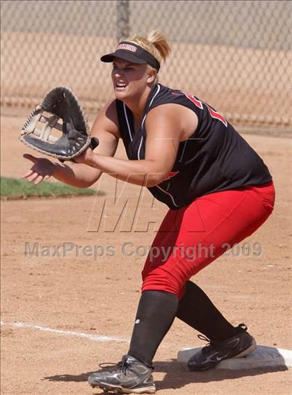 Thumbnail 1 in Rosamond vs. Hesperia Christian (CIF SS D7 Final) photogallery.