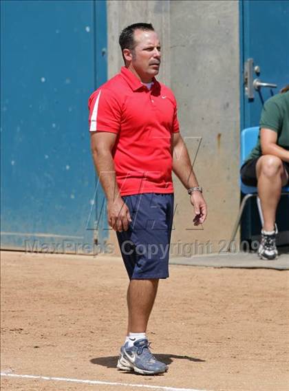 Thumbnail 1 in Rosamond vs. Hesperia Christian (CIF SS D7 Final) photogallery.